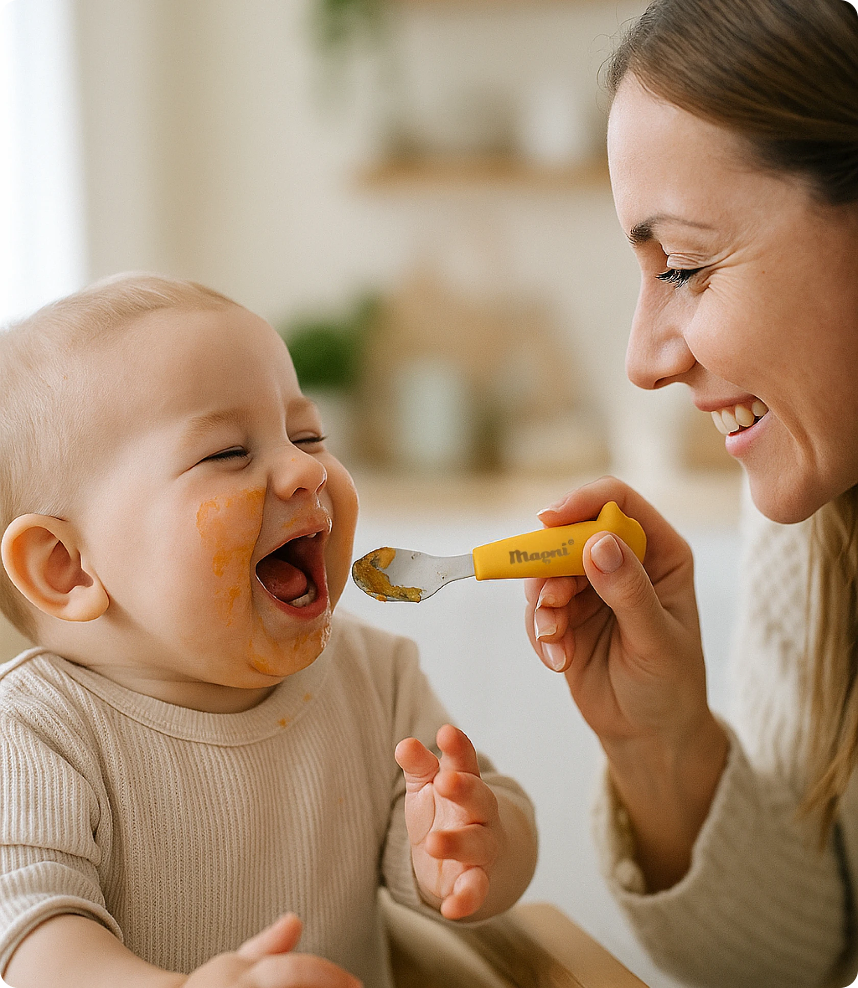 Introduction to solid foods, cutlery