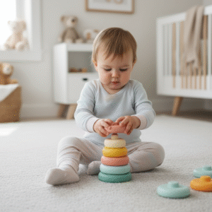 Silicone stacking tower
