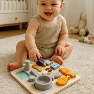 FSC Wooden Kitchen Puzzle