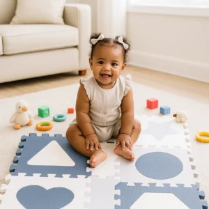 Foam Floor Puzzle with Shapes