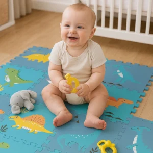 Foam Floor Puzzle with Dinosaurs