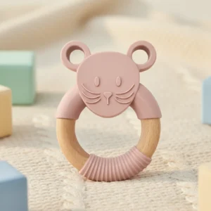 Mouse Silicone Teether
