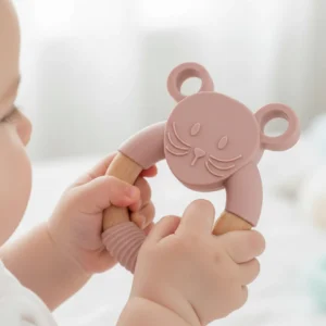 Mouse Silicone Teether