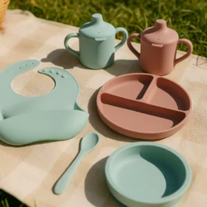 Conjunto de Refeição em Silicone ChoO