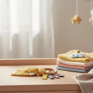 Sensory teether Leaves with sound