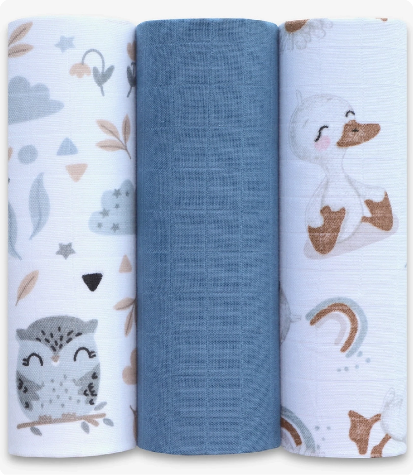 Pack Fraldas de Musselina 100% Algodão - Imagem 4