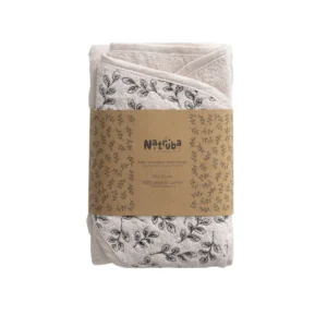 Toalha de Banho com Capuz para Bebé - Creme