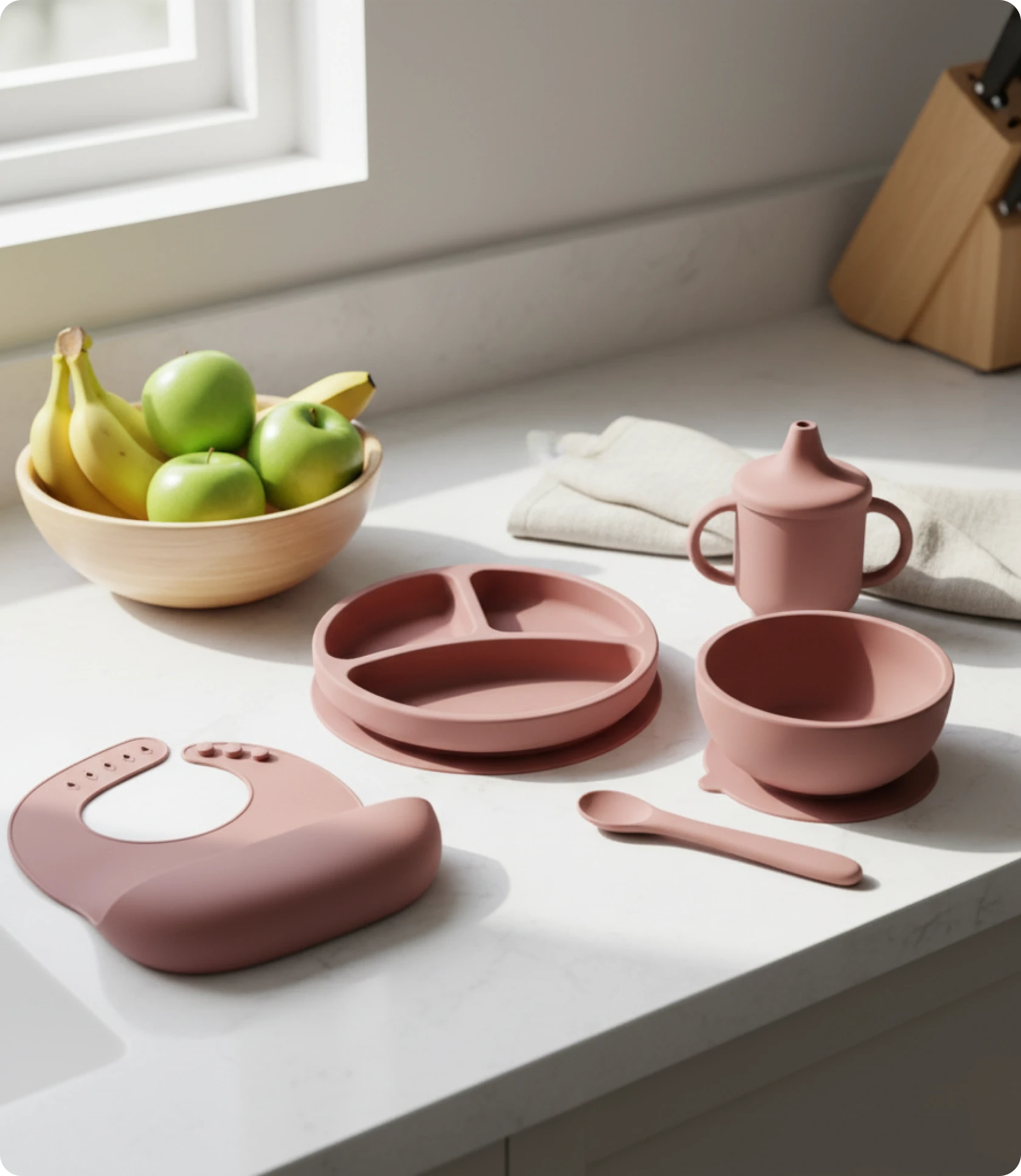 Conjunto de Refeição em Silicone ChoO - Imagem 6