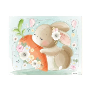 cardboard bunny puzzle