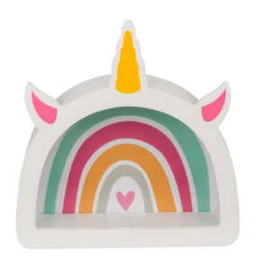unicorn wooden piggy bank