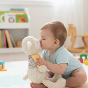 Ovelhinha de Peluche – Suave, Aconchegante e Cheia de Ternura