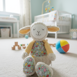 Ovelhinha de Peluche – Suave, Aconchegante e Cheia de Ternura