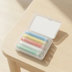 Gel Crayons Pack 5 Washable Colors