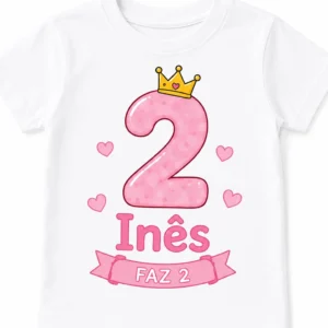 Personalized Children's Cotton T-Shirt | Made in Portugal