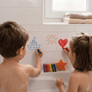 Lápices de Baño para Niños - Dibujar en la Tina