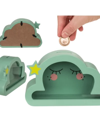 mealheiro de madeira nuvem