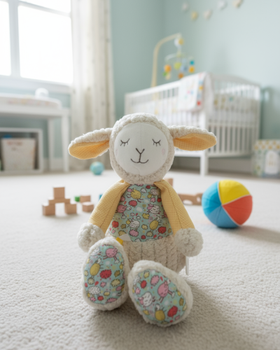 Oveja de peluche - Suave, acogedora y llena de ternura